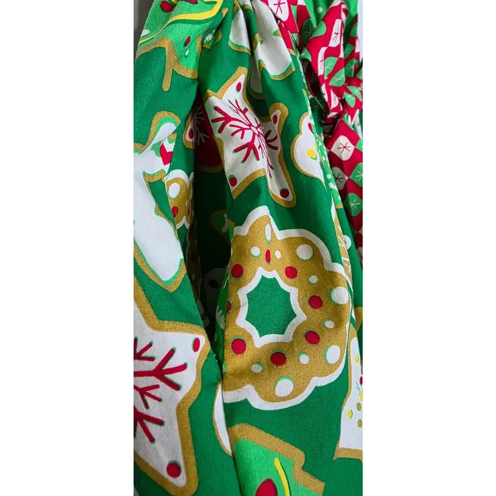 Eleanor Rose Sweet Treats Christmas Meredith Dress Ruffles Size 6/7‎